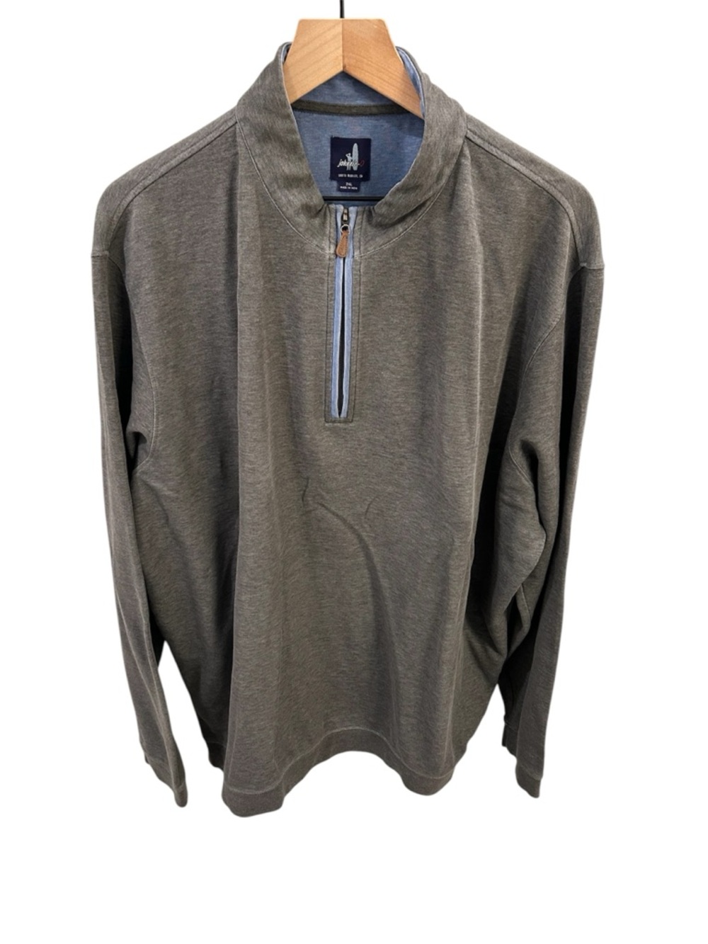 Johnnie-O Men’s Quarter Zip Pullover – Size 2XL
